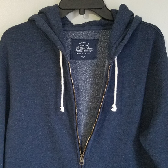 J crew vintage fleece hoodie Clearance